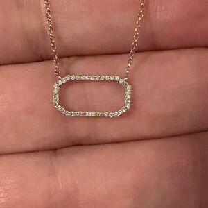 Elegant Gold Diamond Necklace
